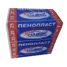Пінопласт "ЕРS-80" 50х1000х1000мм ТМ "НАВЕК" (пак. 0,5м³ / 10 шт)