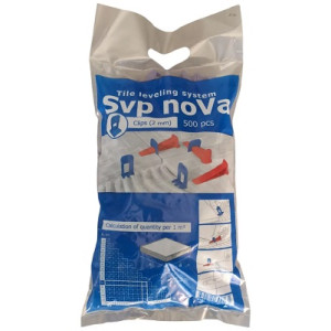 Кліпси для плитки 2,0мм основа СВП ТМ "SVP-Nova" (пак. 500шт)