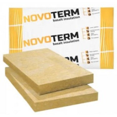 Вата базальтова ФАСАД 30х600х1000мм 135кг/м³ ТМ "NOVOTERM" (пак. 4,8м², 0,144м³) (пал. 36пак)