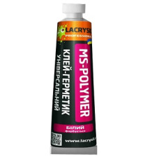 Клей-герметик гібридний "MS POLYMER УНІВЕРСАЛЬНИЙ" (Білий) ТМ "LACRYSIL" 85г (50ml)