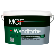 Фарба водоемульсійна "M1а Wandfarbe" ТМ "MGF" матова, для внутрішніх робіт 3,5кг