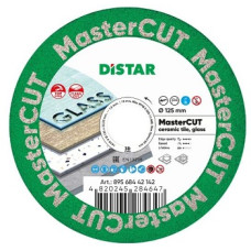 Диск алмазний 3D "MasterCUT" 1A1R V Ø125x1,6/1,0x15x22,23мм для кераміки, скла ТМ "DISTAR"
