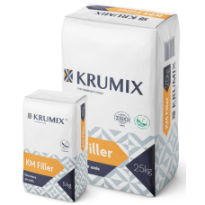 Шпаклівка для швів KM Filler ТМ "КРУМіКС" (КRUMIX) 25,0кг (пал. 1,125т)