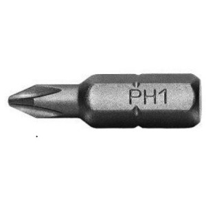 Біта PH1 х 25мм 1/4" ТМ "HAISSER" арт.2711801