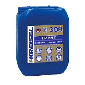 Грунтівка глибокого проникнення професійний гелева 308 Крайзель (KREISEL) 5л