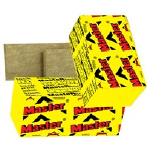 Вата базальтова "MASTER-ROCK" 50х600х1000мм 30кг/м³ ТМ "MASTER" (пак. 6,0м²)