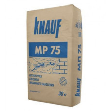 Штукатурка гіпсова МП 75 машинна ТМ "КНАУФ" (KNAUF) 30,0кг (пал. 1,2т)