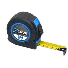 Рулетка прогумована 5мх25мм (2 стопа) ТМ "S-LINE"