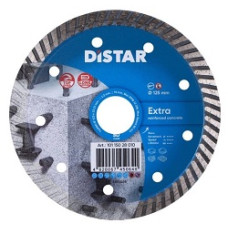 Диск алмазний 5D "Extra" Turbo Ø125x2,2x9x22,23мм для бетону ТМ "DISTAR"