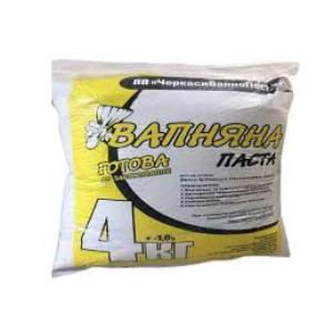 Паста вапняна ТМ "ЧеркасиВапноПостач" 4кг
