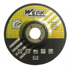 Диск по металу Ø125х6,3х22,2мм зачисний ТМ "WERK" арт.4131702