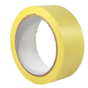 Стрічка малярська 50мм х 50м (ЖОВТА) ТМ "PROTAPE"