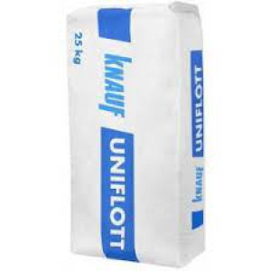 Шпаклівка гіпсова UNIFLOTT ТМ "КНАУФ" (KNAUF) 25,0кг (пал. 1,05т)