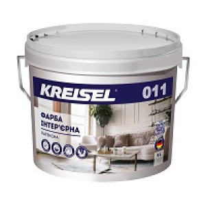 Фарба інтерьє\'рна латексна 011 Крайзель (KREISEL) 5л/7,5кг