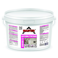Грунтівка адгезійна "QUARTZ" ТМ "МАСТЕР" (MASTER) 10,0л