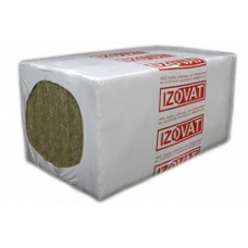 Вата базальтова 100х600х1000мм 30кг/м³ ТМ "IZOVAT" (пак. 3,0м²) (пал. 20пак)
