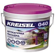 Штукатурка силікатно-силіконова Баранець 1,5мм (база D) 040 Крайзель (KREISEL) 25 кг