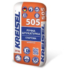 Штукатурка цементна універ. (8-25мм) 505 ТМ "Крайзель" (KREISEL) 25кг (пал. 54шт)