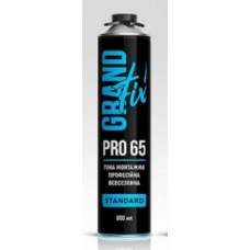 Піна монтажна (професійна) "Всесезонна" Standard PRO 65 ТМ "GRAND FIX" 800мл
