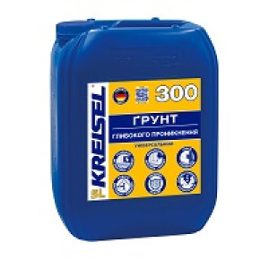 Грунтівка для зовнішніх та внутрішніх робіт 300 Крайзель (KREISEL) 5л