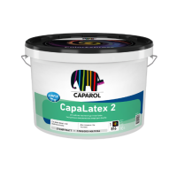 Фарба інтер'єрна латексна глибокоматова Біла CapaLatex 2 База 1 ТМ "Caparol", 10 л.