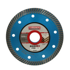 Диск алмазний "TURBO CONCRETE PRO" Ø125x2.3x10x22.23мм для бетону ТМ "HAISSER" арт.4212631
