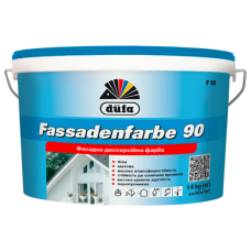 Фарба водоемульсійна фасадна "Fassadenfarbe F90" ТМ "DUFA" 14,0кг
