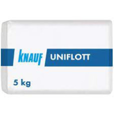 Шпаклівка гіпсова UNIFLOTT ТМ "КНАУФ" (KNAUF) 5,0кг (пал. 1,0т)