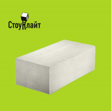 Блок газобетонний D500 100х200х600мм ТМ "СТОУНЛАЙТ" (STONELIGHT) (шт. 0,012м³ / пал. 2,16м³ - 180шт)